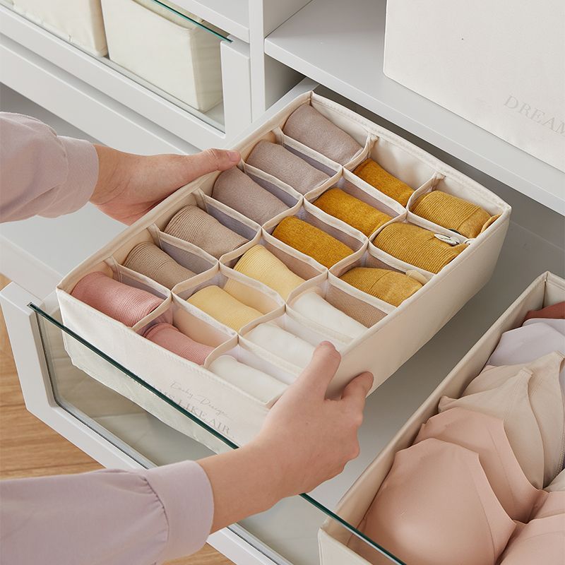 Indus - Eenvoudige kledingorganizer met verdeling (verschillende ontwerpen)