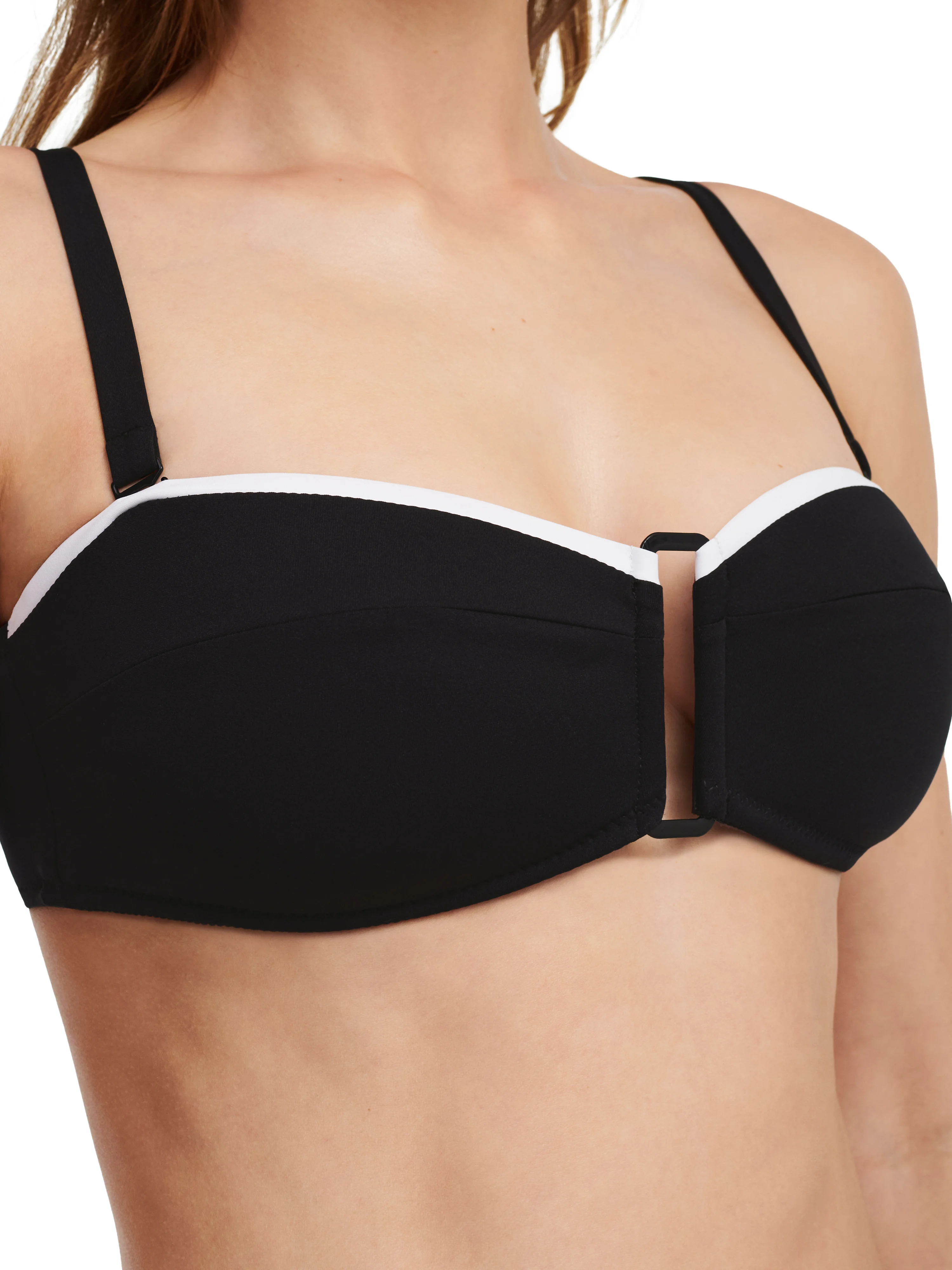 AUTHENTIC - Haut de maillot de bain sans armature bandeau bretelles amovibles | Multicolore