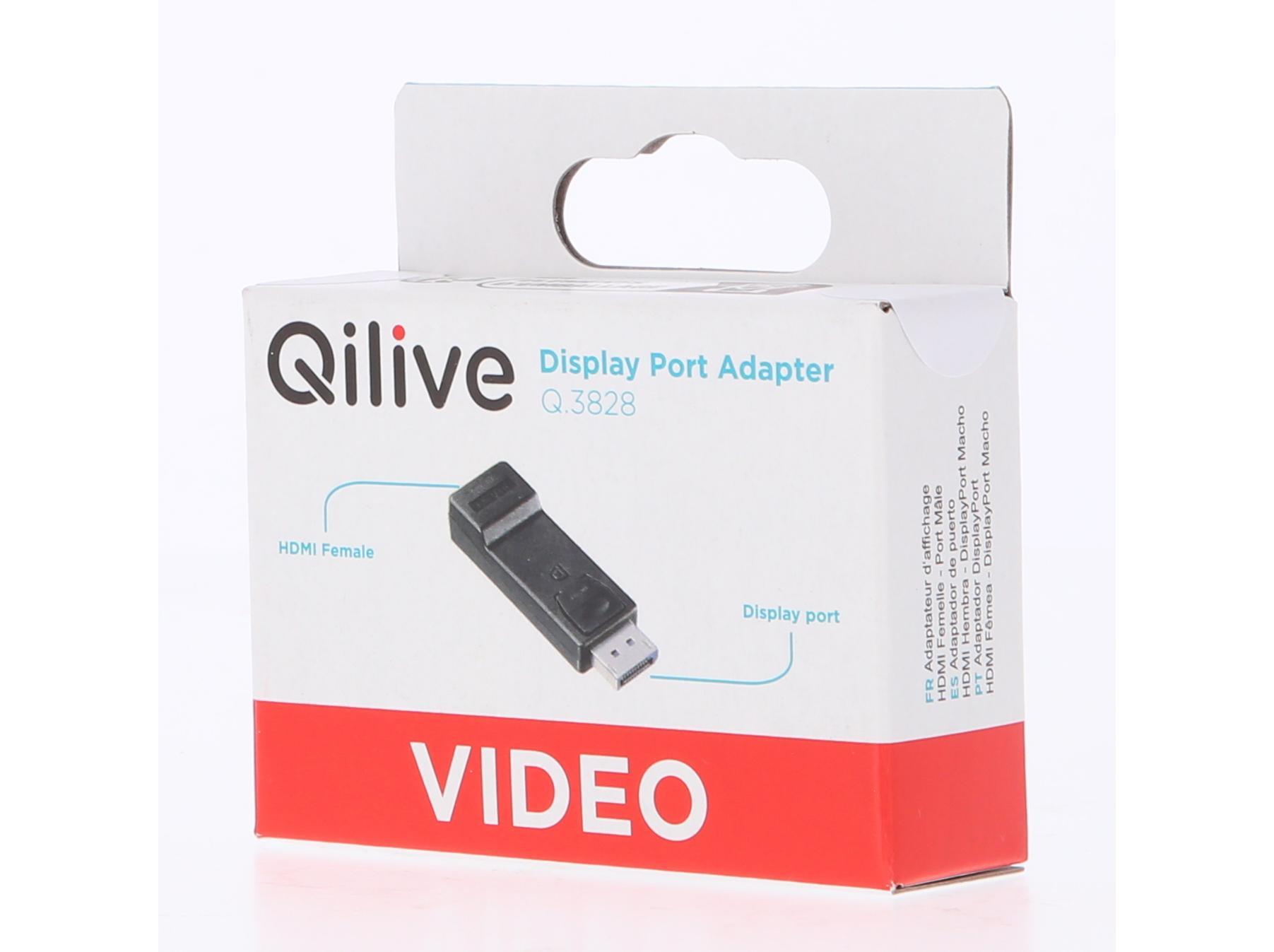 ADAPTADOR QILIVE G4218022 DISPLAYPORT-HDMI