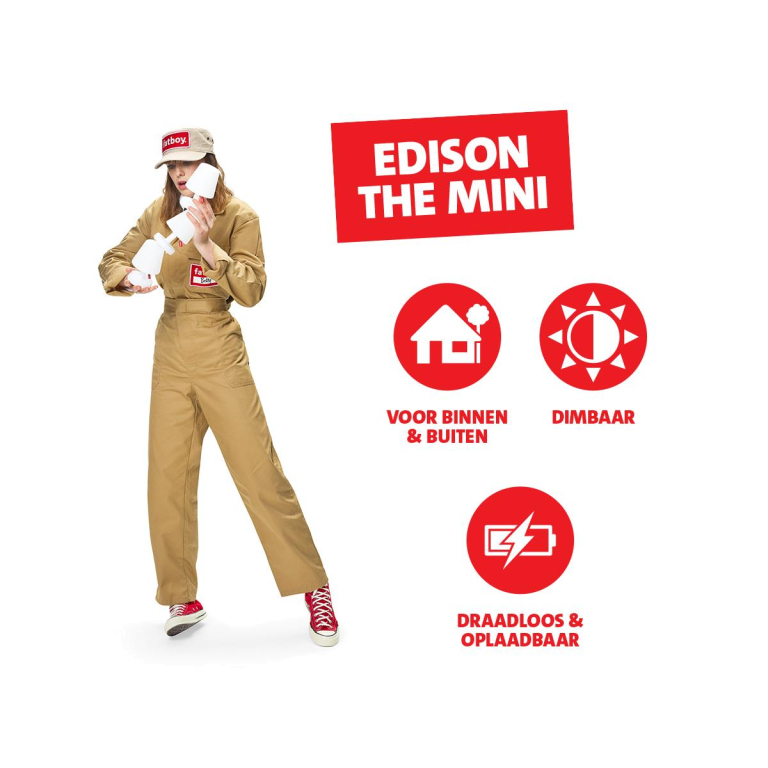 Fatboy Edison la Surprise tafellamp LED oplaadbaar mini