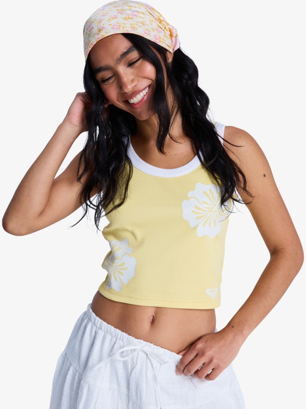 Keep It Cool Débardeur Jaune Femme