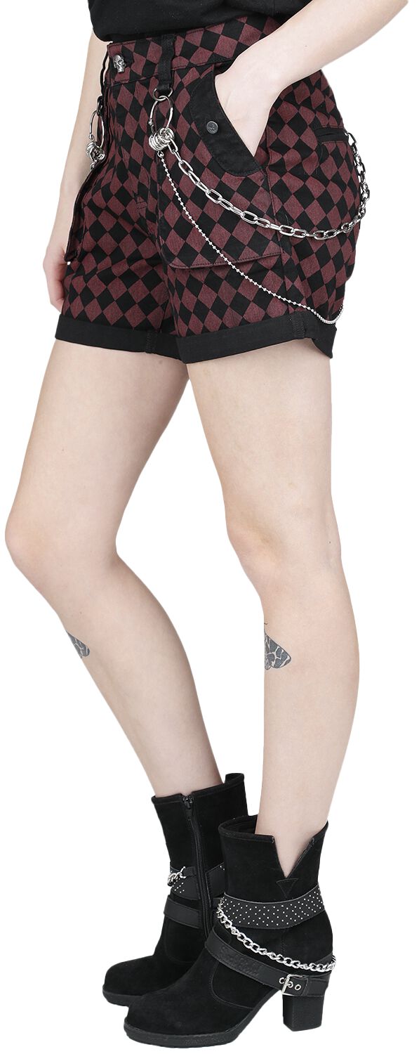 Checkerboard Shorts | Rock Rebel by EMP Short