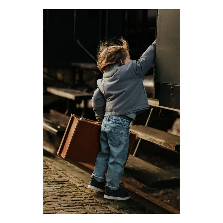 Donsje Jean Bennie Coton Bio | Bleu