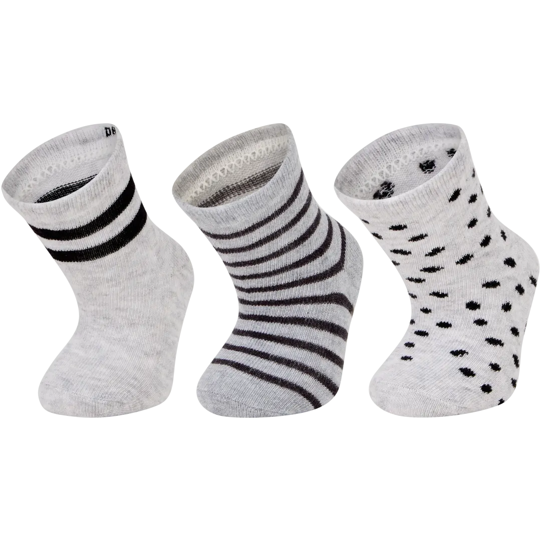 Hoodadoo babysokjes Maten 68 - 92 | 3 paar | diverse varianten