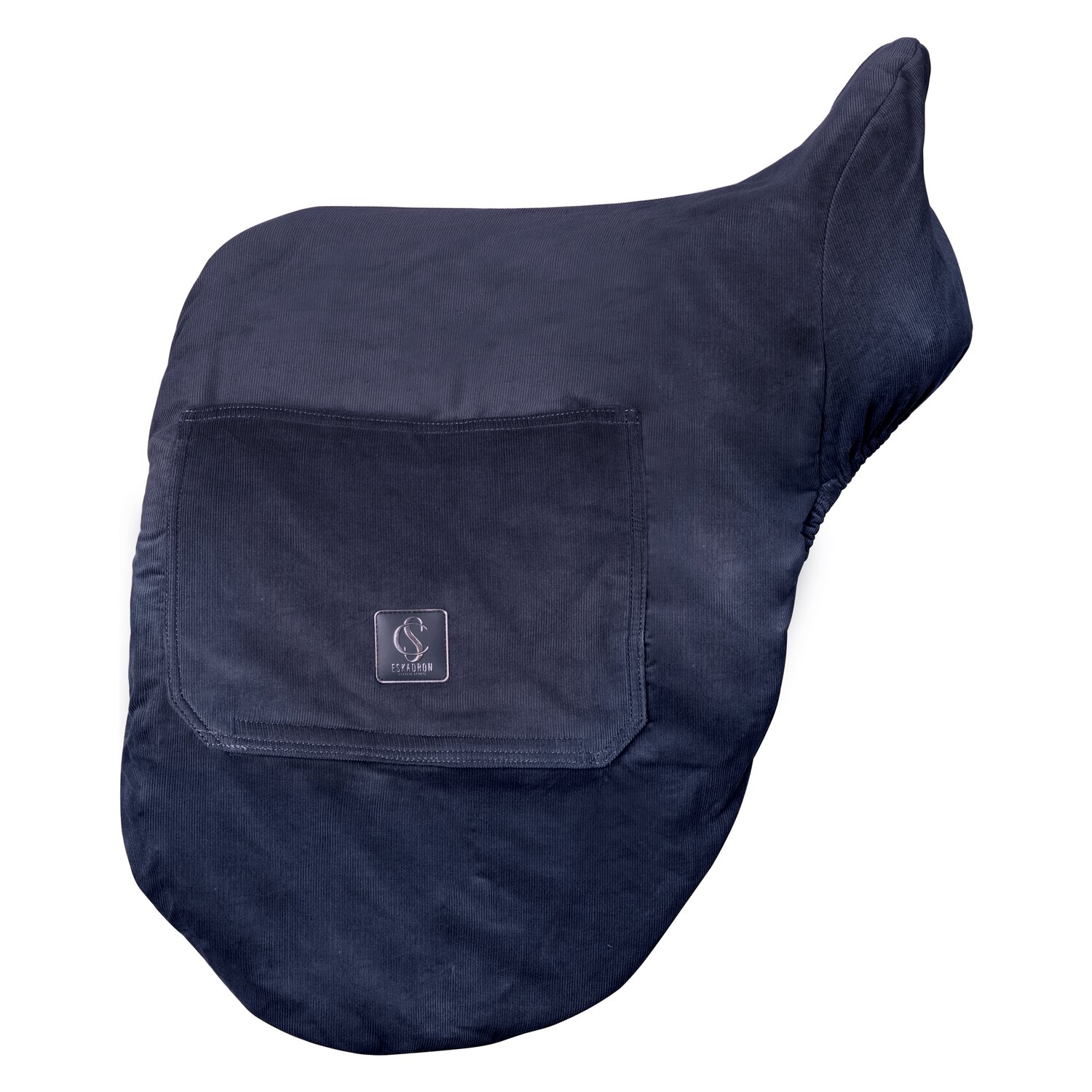ESKADRON Classic Sports Sattelüberzug Cord  - navy