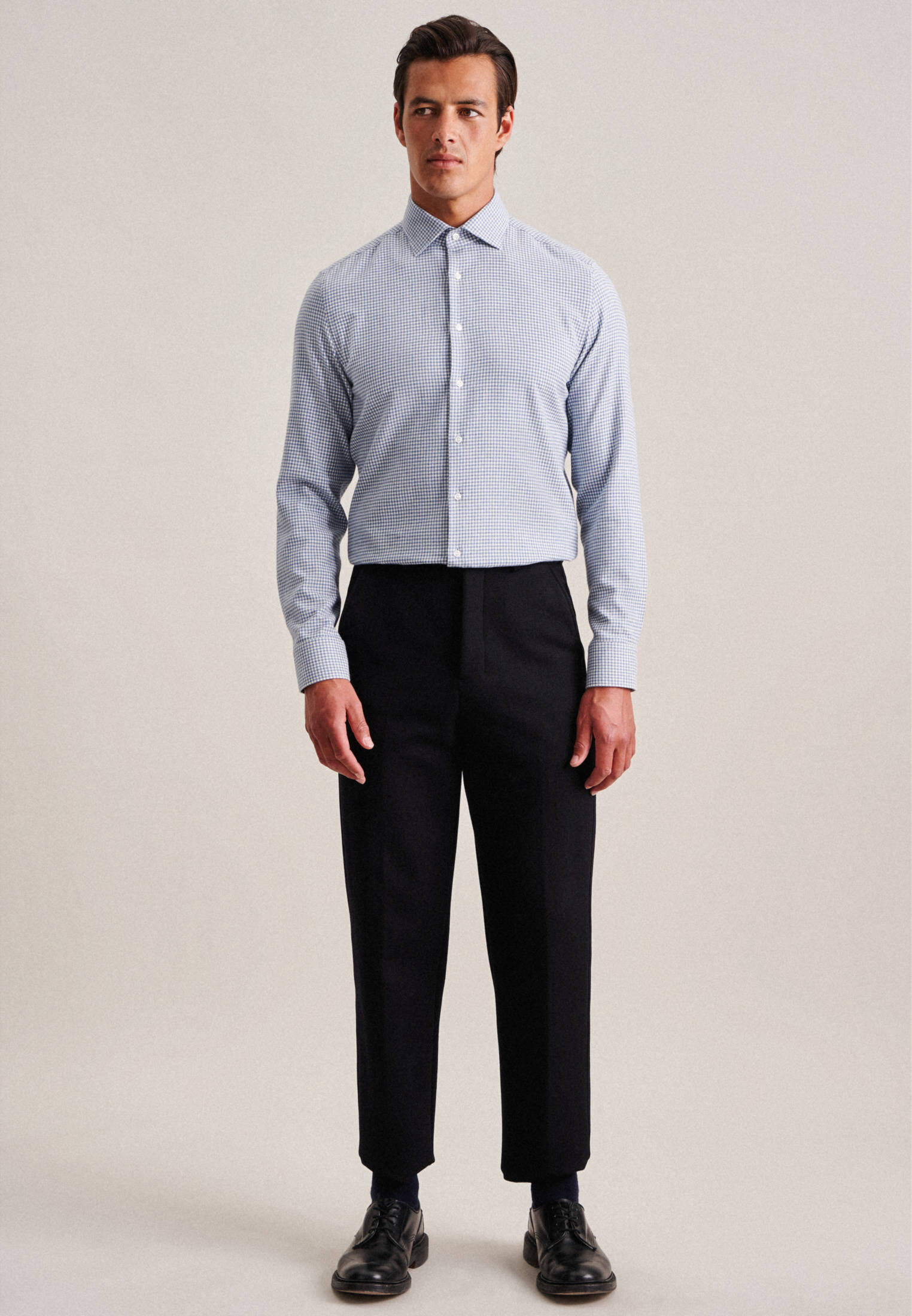Seidensticker| Herren Flanellhemd Slim