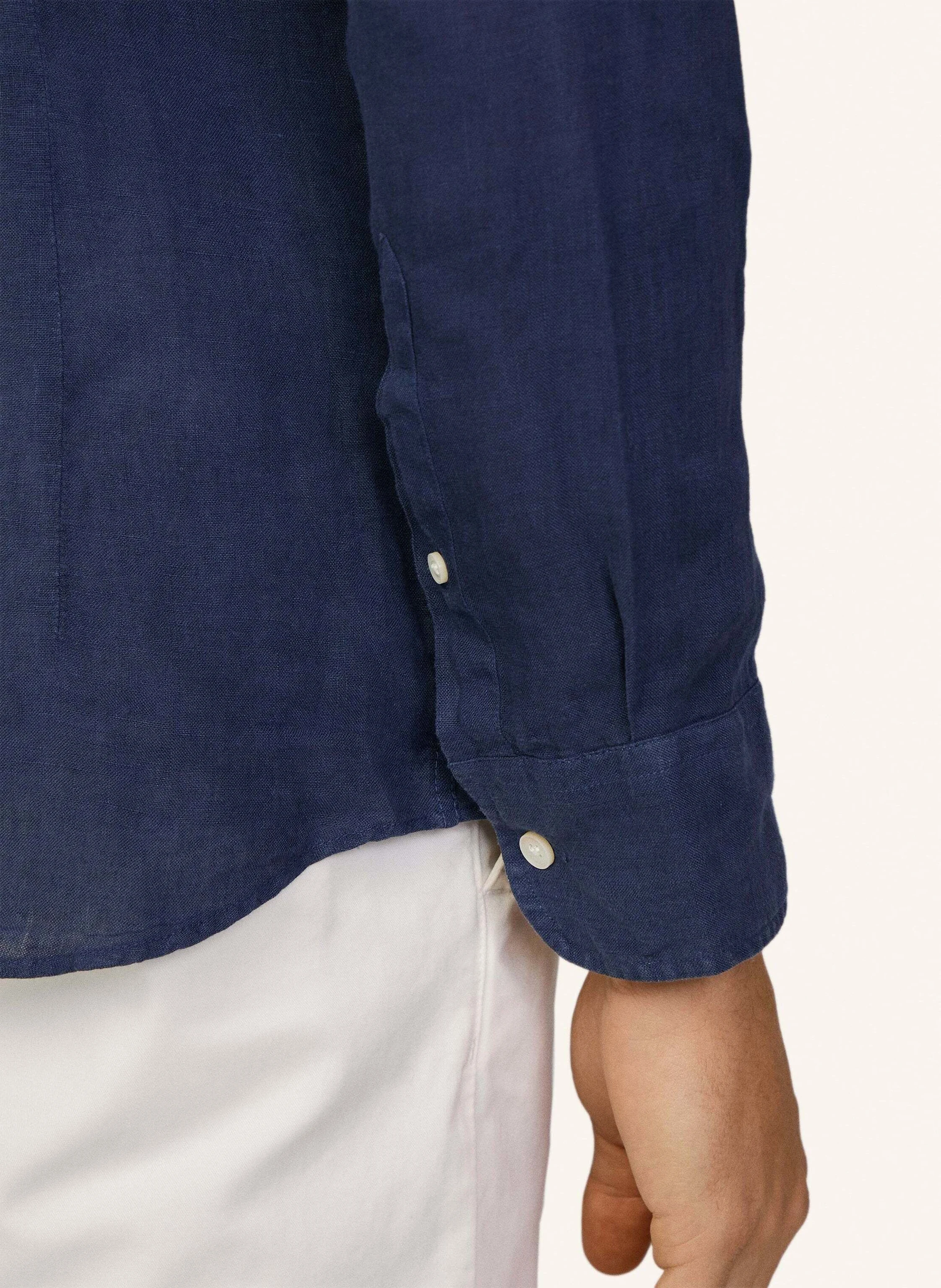 HACKETT LONDON Freizeithemd ESS GMD LINEN BRPT