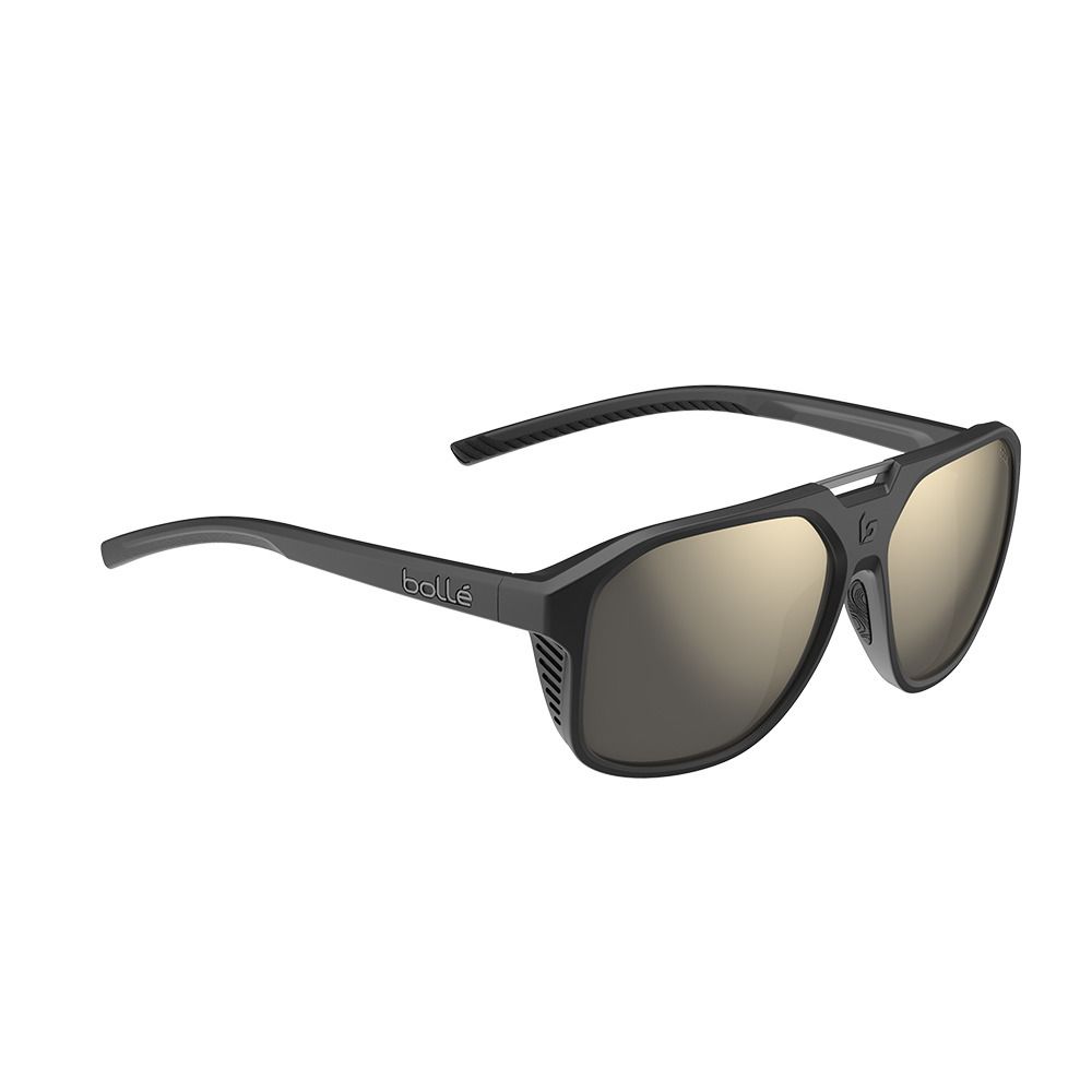 Bolle ARCADIA - Lunettes de soleil black matte/tns gold