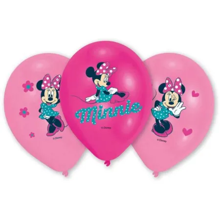 amscan Latexballons Micky Maus pink, 6 Stück