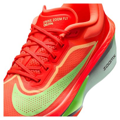 Chaussures Running Nike Zoom Fly 6 Fast Pack Rouge/Vert Homme