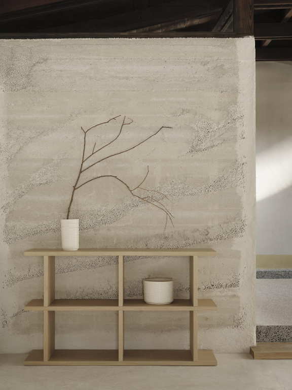 Ferm Living Kona 2x2 boekenkast Dark Stained