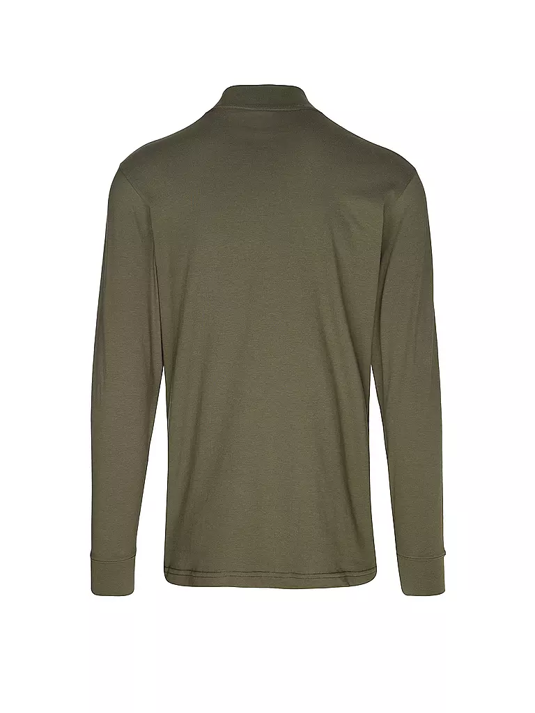 RAGMAN Rollkragenshirt olive