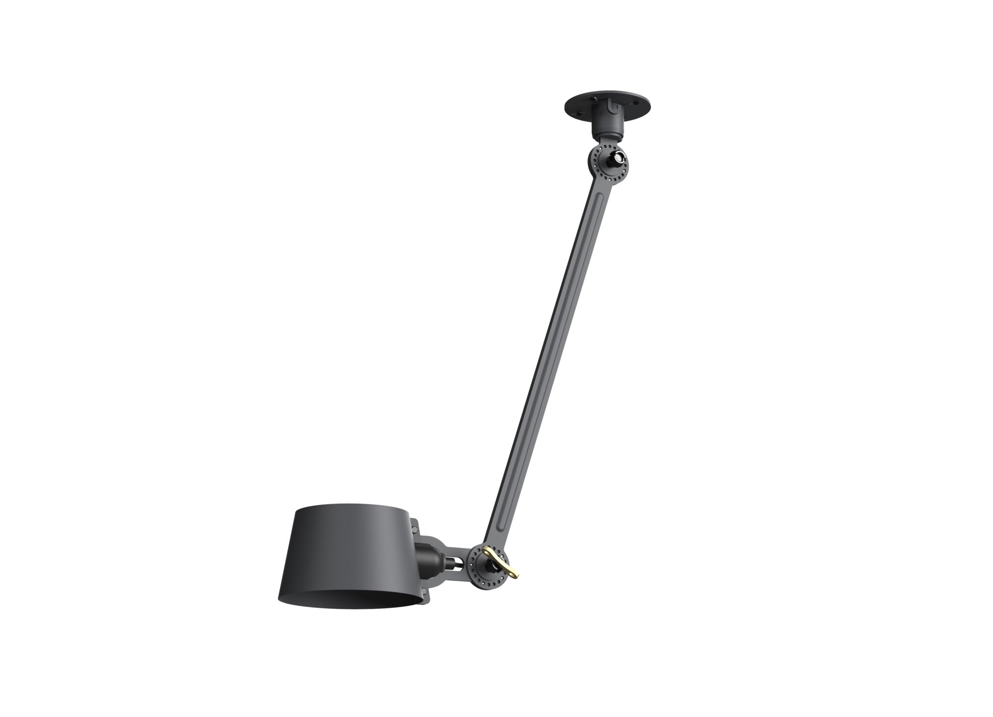 Plafondlamp Bolt 1 arm underfit midnight grey