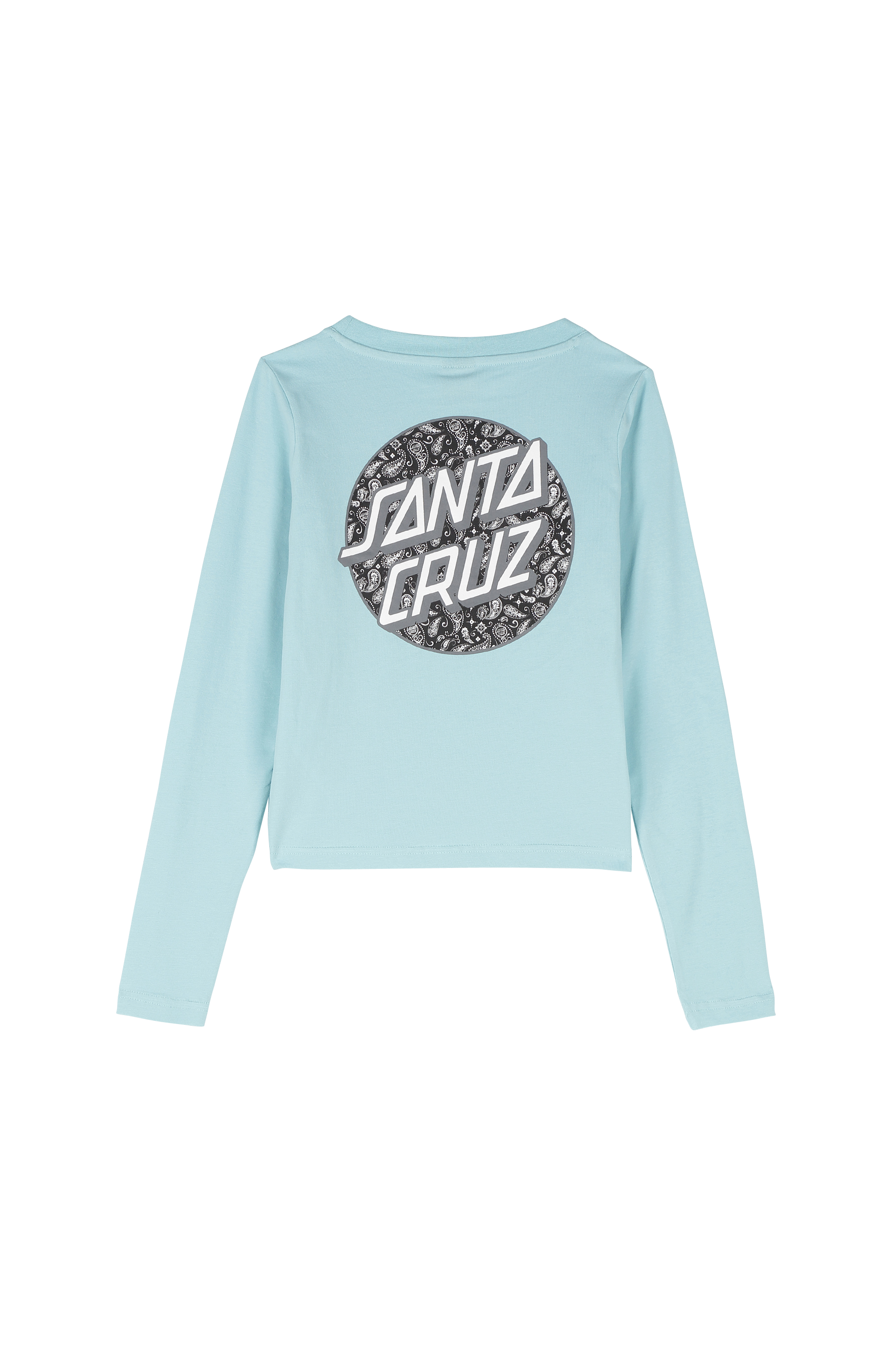 SANTA CRUZ T-shirt Screaming Paisley Dot Bleu
