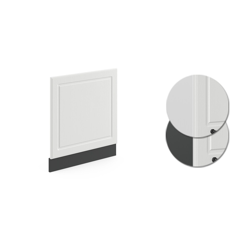 VICCO Geschirrspülerfront 60 cm Anthrazit Küchenschrank Blende Küchenzeile R-Line