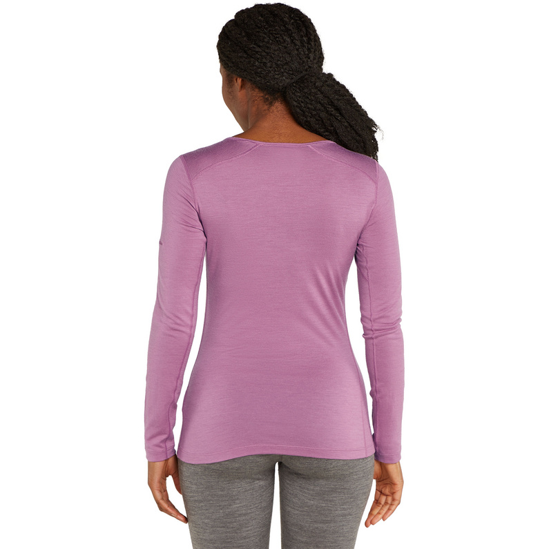 Icebreaker Damen 200 Oasis Scoop Longsleeve