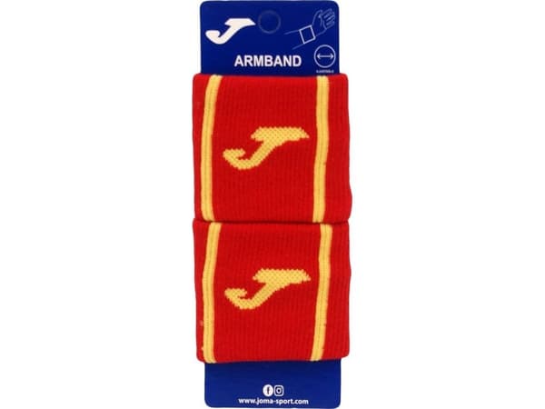 Joma FROTKA DOBBELT ARMBAND JOMA SPILL RØD GUL