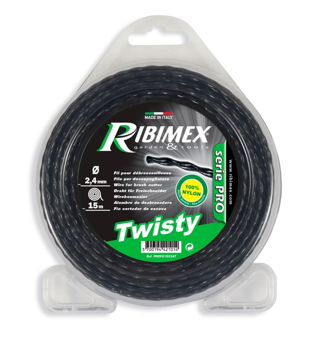 Fil torsadé Twisty 15m 3,0mm pour tête de débroussailleuse