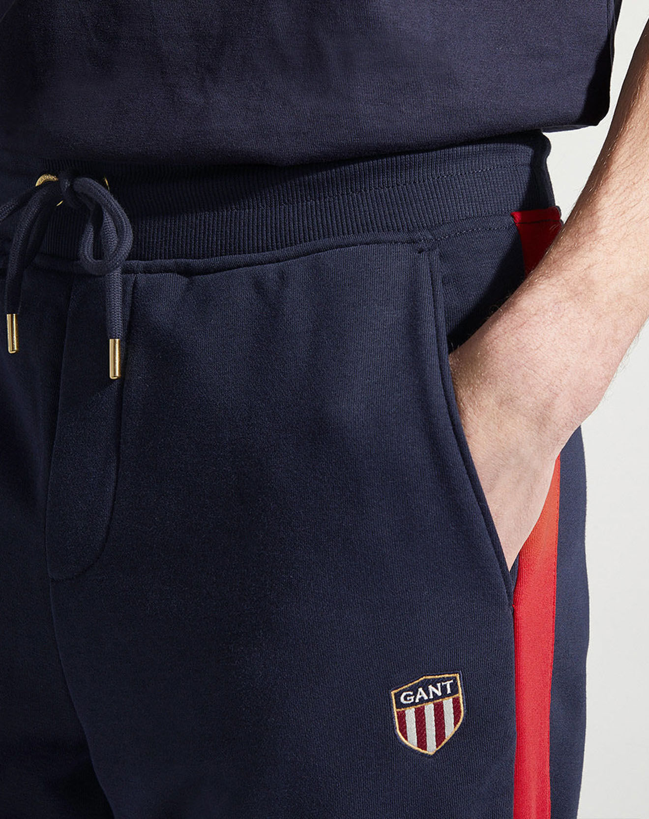 Gant Jogging ajusté bleu foncé