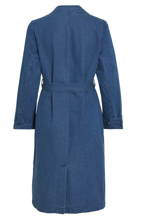 Vila blauwe dames jas