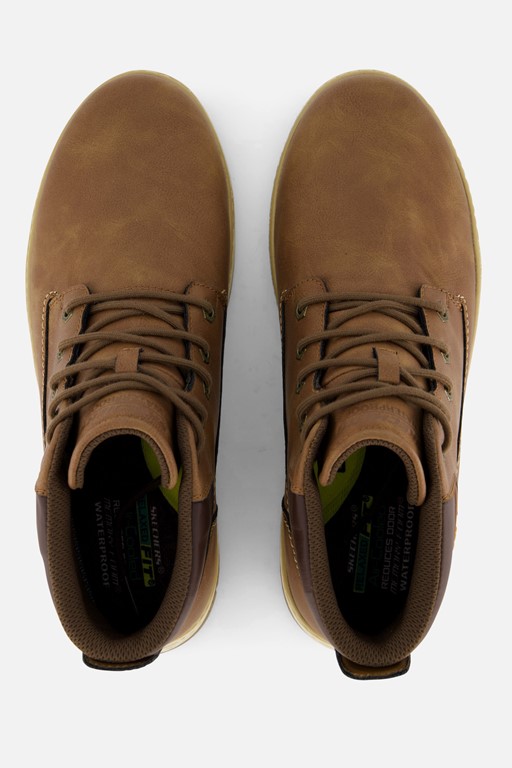 Skechers Garlan Veterschoenen bruin Synthetisch