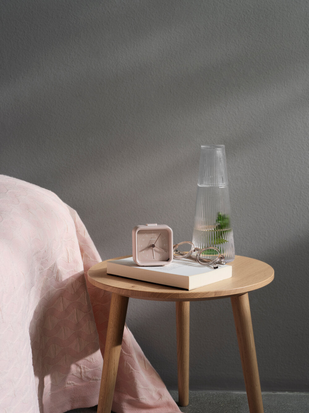 Stelton  Okiru vækkeur - rosa