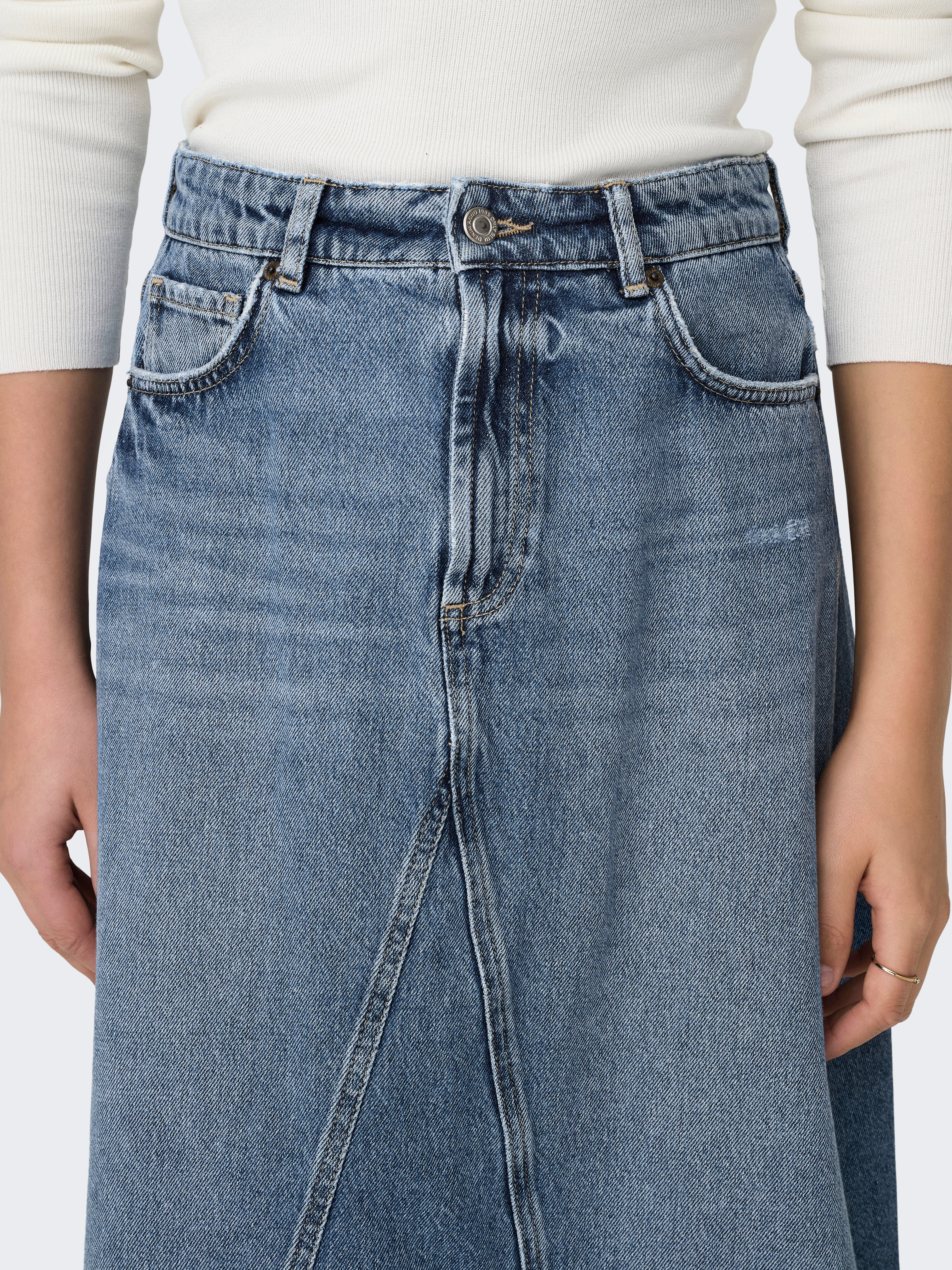 ONLJOSLYN Jeansrock Medium Blue Denim