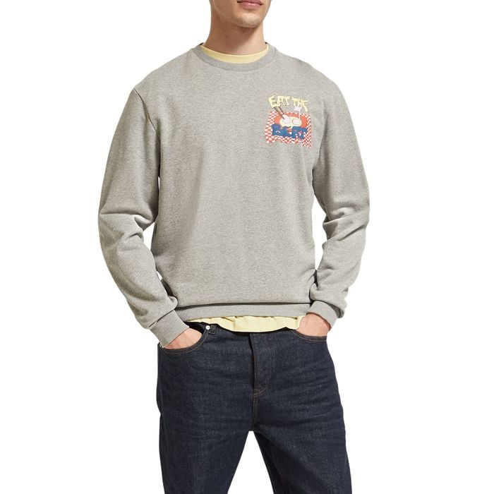 Scotch & Soda Artwork Sweater Heren