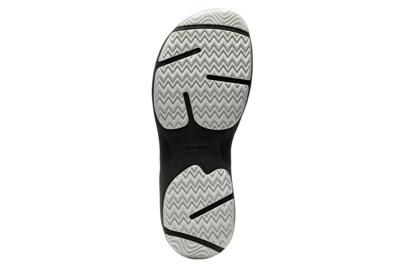 NEW FEET SANDAL I BLÅ NUBUCK