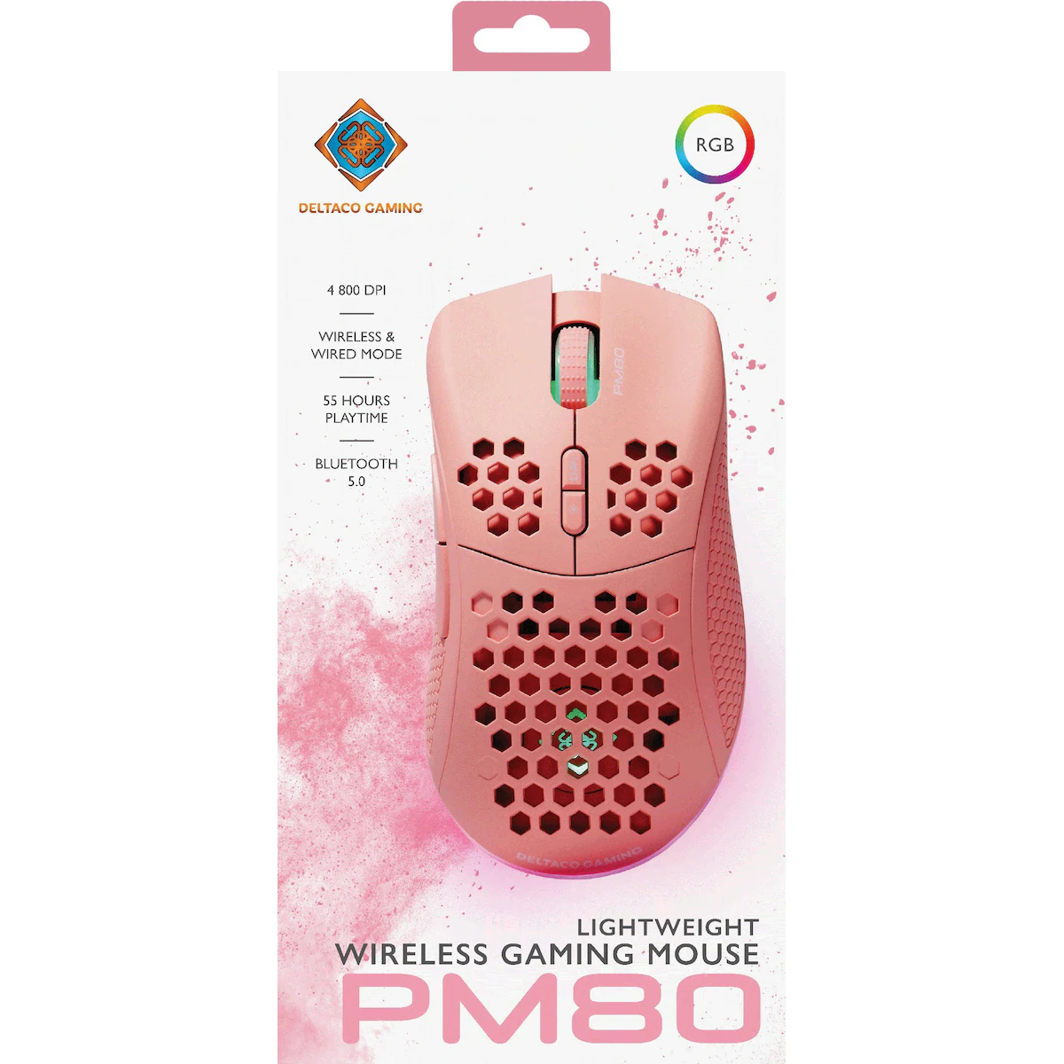 Deltaco PM80 trådløs gamingmus