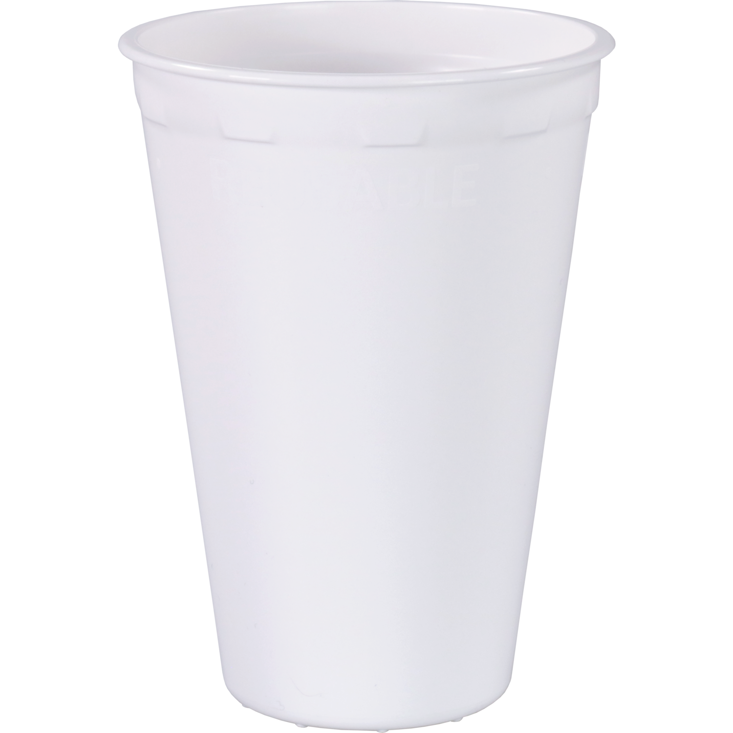 Depa, Beker, PP, reusable, automaatgeschikt, 180ml, 7.5oz, 96mm, wit