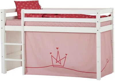 Hoppekids ECO Dream Halvhøy Loftseng 170x60, Hvit