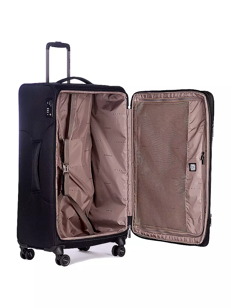STRATIC Trolley weich LIGHT L 75cm black schwarz