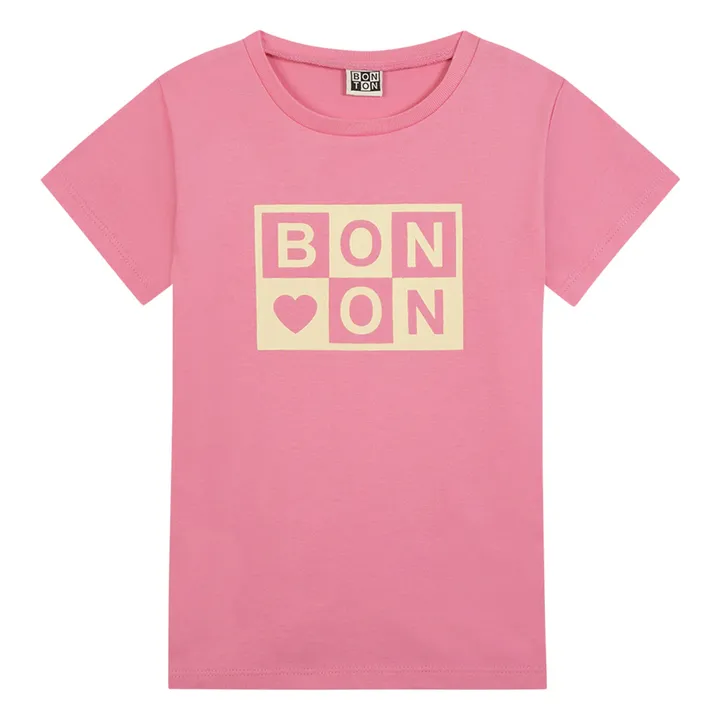 Bonton T-Shirt Tubo Coton Bio | Rose