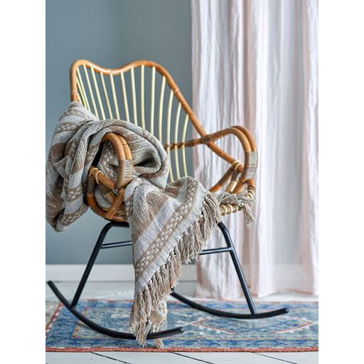Bloomingville Marmi Plaid, Brun, 130x160 cm