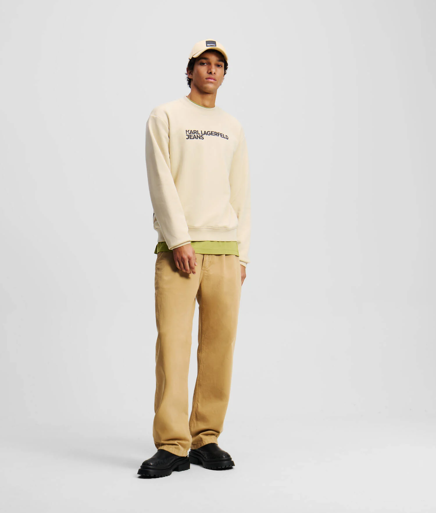 SWEAT-SHIRT À LOGO KLJ - Frêne de bois