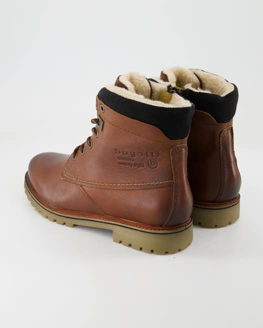 Bugatti Panther Comfort Schnürstiefel in Braun