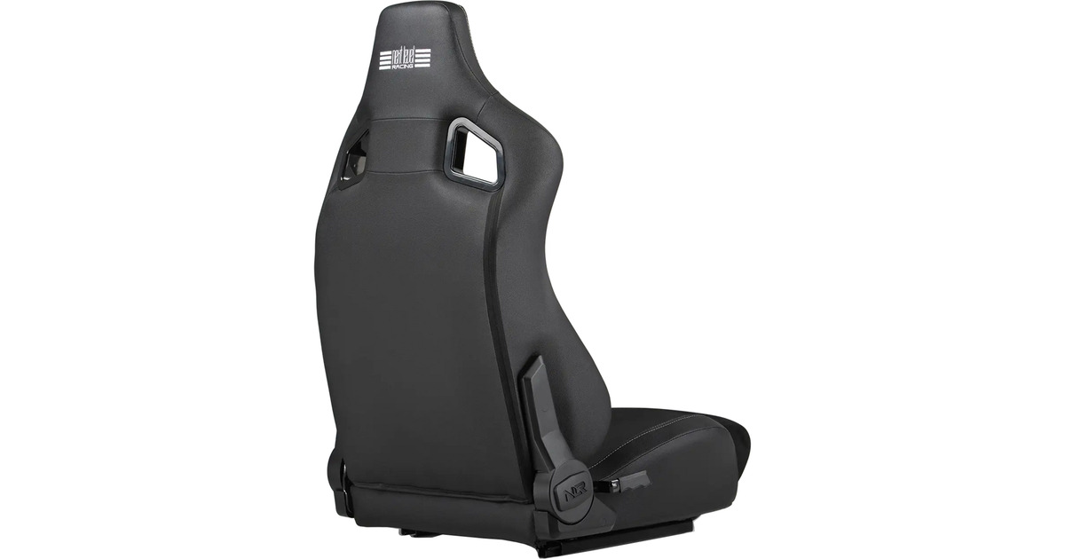 Next Level RacingERS4 Elite Reclining Seat - PU leder & suède edition gamestoel  (Zwart)