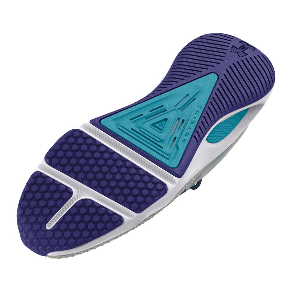 Under Armour UA HOVR RISE 4 - Chaussures training Homme gray mist/sonar blue/downpour gray