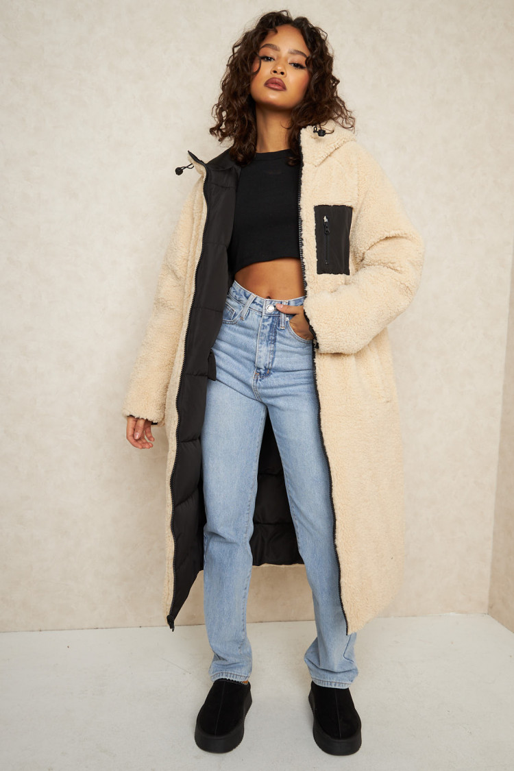 Doudoune reversible noir
