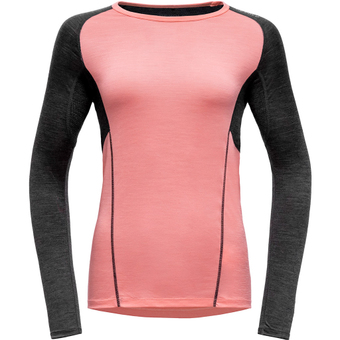 Devold Running Merino 130 Funktionsshirt Lang Apricot Damen