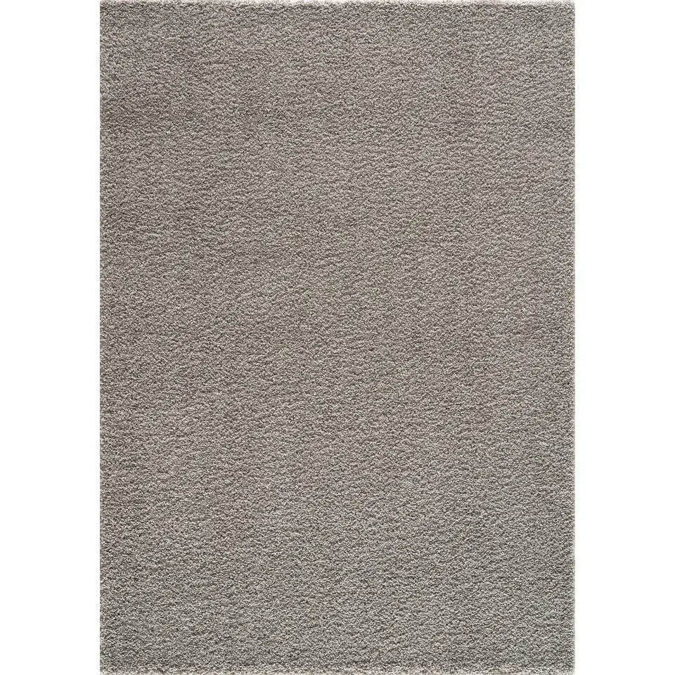 Loca Shaggy Vloerkleed Lichtgrijs Hoogpolig - 300x400 CM