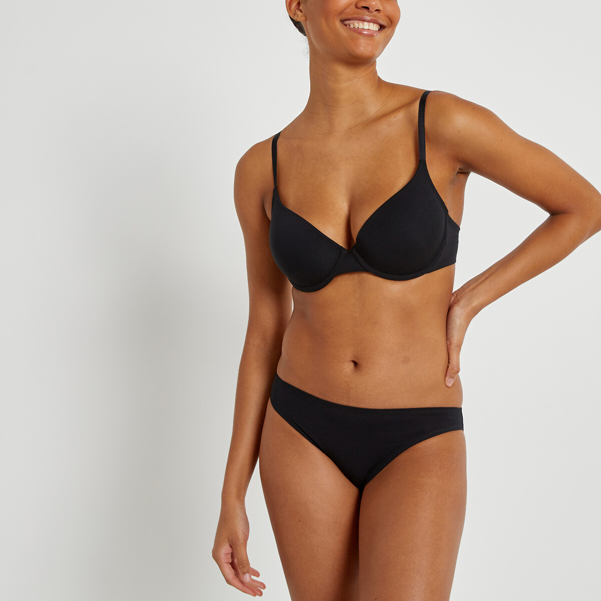 LA REDOUTE COLLECTIONS<br>Conjunto van 2 cunhas em katoen Cottone