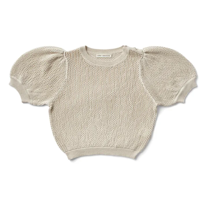 Soor Ploom Top Maille Mimi | Ecru