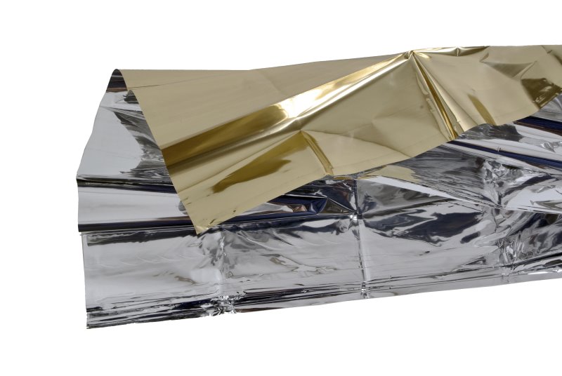 Gold/Silber Rettungsdecke