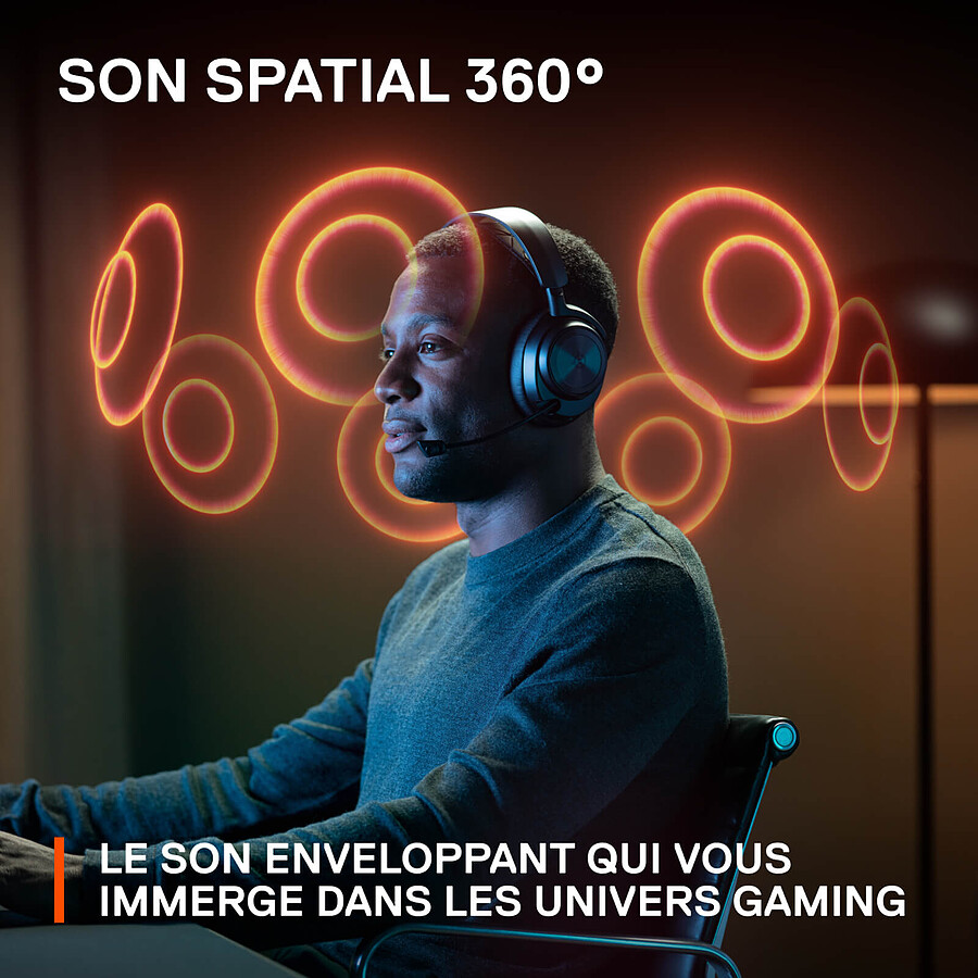 SteelSeries Arctis Nova Pro Wireless - PlayStation Edition - Blanc