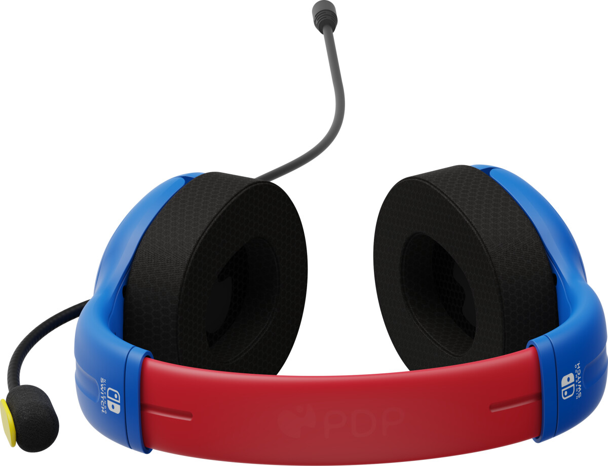 Pdp - Nintendo Switch Airlite Headset - Super Mario - Blå Rød