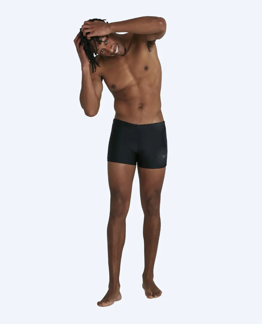 Speedo lange badebukser til mænd - Tech Placement - Sort