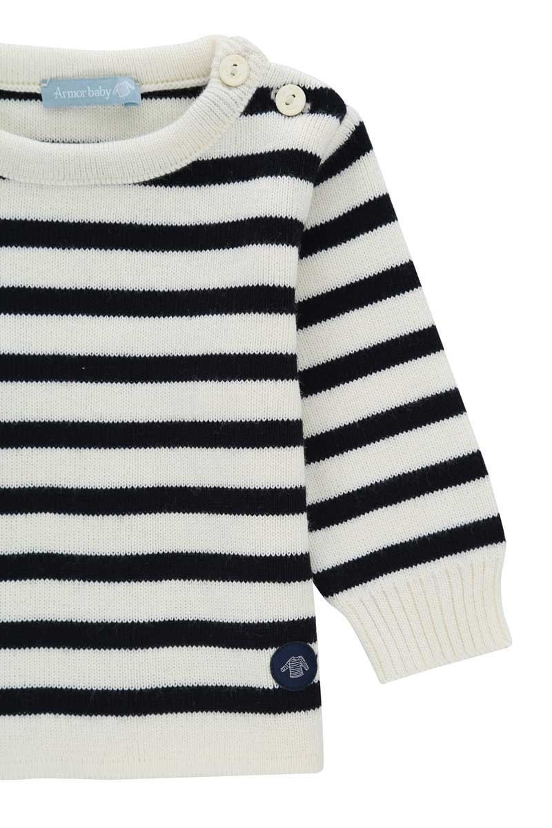 Pull marin rayé 