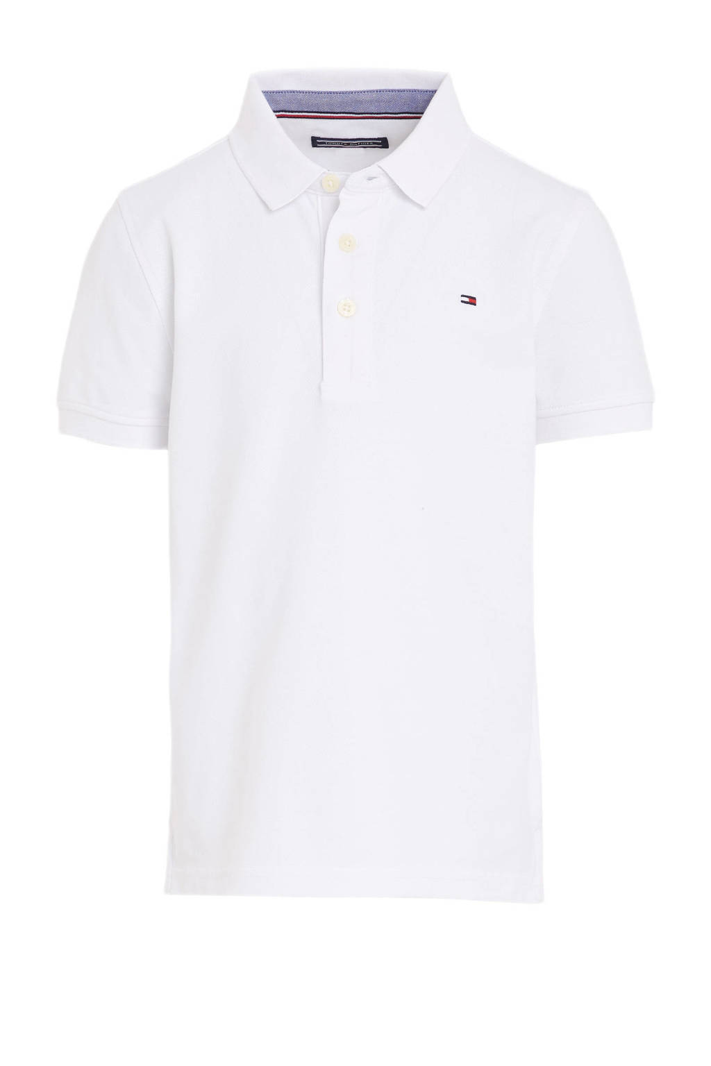 Tommy Hilfiger piqué polo wit
